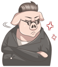 Pig Boss sticker #14084463