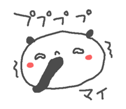 Mai cute panda stickers! sticker #14084587