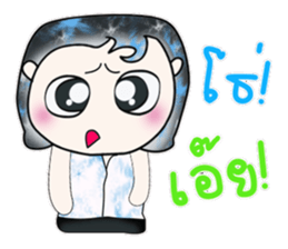 Hello my name is Saki. ^__^!! sticker #14085068