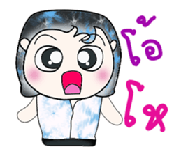 Hello my name is Saki. ^__^!! sticker #14085073