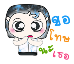 Hello my name is Saki. ^__^!! sticker #14085075