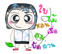 Hello my name is Saki. ^__^!! sticker #14085085