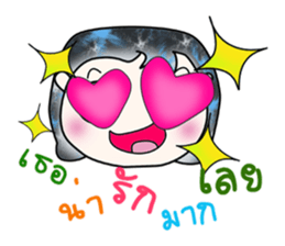 Hello my name is Saki. ^__^!! sticker #14085090