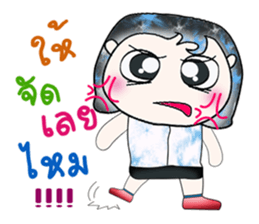 Hello my name is Saki. ^__^!! sticker #14085094