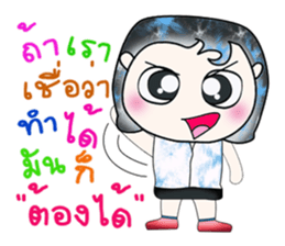 Hello my name is Saki. ^__^!! sticker #14085095