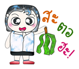 Hello my name is Saki. ^__^!! sticker #14085101