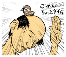 A man who replies "OK". (Japanese) sticker #14086085