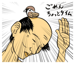 A man who replies "OK". (Japanese) sticker #14086085