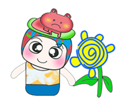 Mr. Jame and frog. ^_^ sticker #14086802