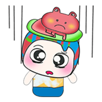 Mr. Jame and frog. ^_^ sticker #14086817