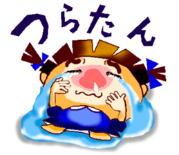 A Funny girl sticker #14087244