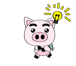 piggy bank sticker #14087558