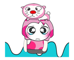 Mr. Dora and cat.. ^_^ sticker #14087808