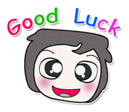 ^_^ Mr. Kaito. Good luck. sticker #14088112