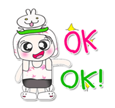 Mr. Haka and rabbit..^_^ sticker #14088438