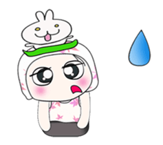 Mr. Haka and rabbit..^_^ sticker #14088441