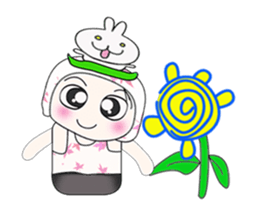 Mr. Haka and rabbit..^_^ sticker #14088442