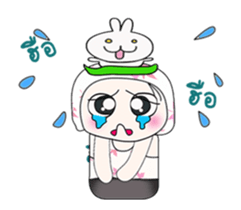 Mr. Haka and rabbit..^_^ sticker #14088443