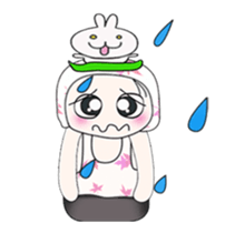 Mr. Haka and rabbit..^_^ sticker #14088449