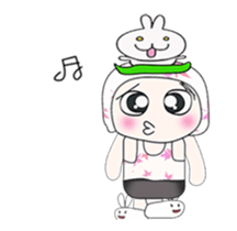 Mr. Haka and rabbit..^_^ sticker #14088453