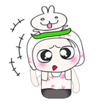 Mr. Haka and rabbit..^_^ sticker #14088459