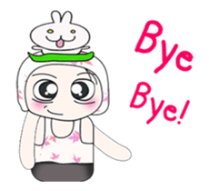 Mr. Haka and rabbit..^_^ sticker #14088460