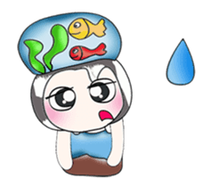 ....Mr. Mama and fish... sticker #14088873