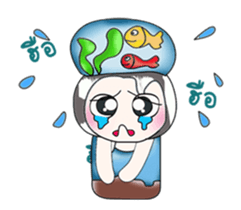 ....Mr. Mama and fish... sticker #14088875