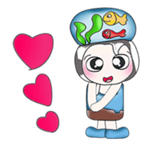 ....Mr. Mama and fish... sticker #14088884