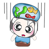 ....Mr. Mama and fish... sticker #14088889