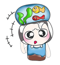 ....Mr. Mama and fish... sticker #14088891