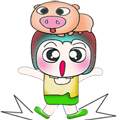..Mr. Kosuke and pig..