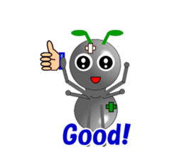 Ant Early-kun and his freiends sticker #14089020