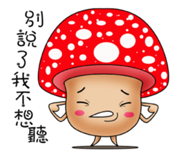 Charming mushroom world sticker #14089414