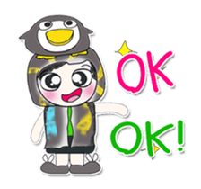 My name is Kaka and Penguin. sticker #14089430