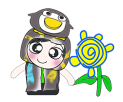 My name is Kaka and Penguin. sticker #14089434