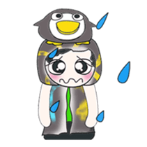My name is Kaka and Penguin. sticker #14089441