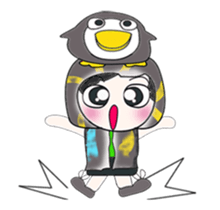 My name is Kaka and Penguin. sticker #14089443