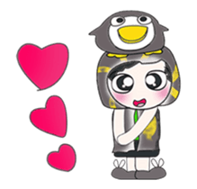 My name is Kaka and Penguin. sticker #14089444