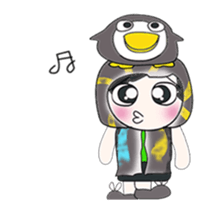 My name is Kaka and Penguin. sticker #14089445