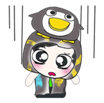 My name is Kaka and Penguin. sticker #14089449
