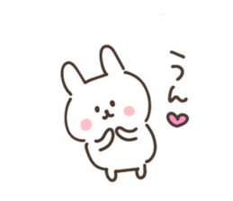 little little rabbit sticker #14089846