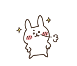 little little rabbit sticker #14089867