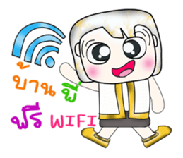 Hi my name is Yamada. ^__^ sticker #14089872