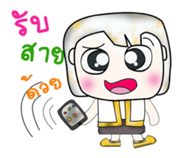 Hi my name is Yamada. ^__^ sticker #14089874