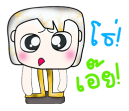 Hi my name is Yamada. ^__^ sticker #14089876