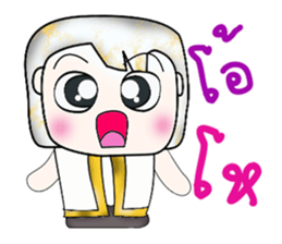 Hi my name is Yamada. ^__^ sticker #14089881