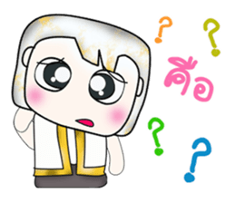 Hi my name is Yamada. ^__^ sticker #14089905