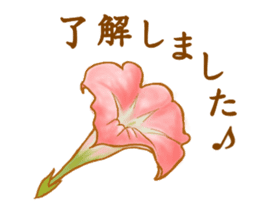 Encouraging and Healing with Flowers 3 sticker #14090184