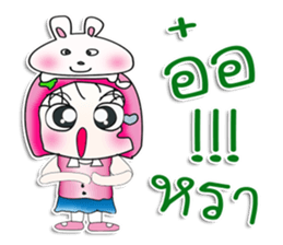 Miss. Sayaka. Love rabbit. ^_^ sticker #14090213